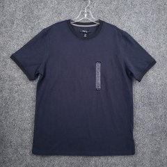 NEW Kenneth Cole Techni Cole T Shirt Mens Large Blue Short Sleeve Crew Neck Tee