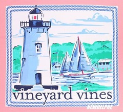 NWT Vineyard Vines Men SS Whale Pocket Crew T-Shirt Tee “TICA LIGHTHOUSE”