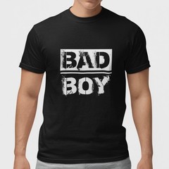 Bad Boy T Shirt Bold Letter Graphic Tee Street Style Unisex Shirt