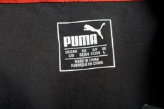 Scuderia Ferrari & Puma Men’s Black Crewneck Short Sleeve T-Shirt US 2XL IT 56
