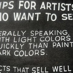 Vintage John Baldessari Tips For Artists Shirt MOCA Museum Art Medium