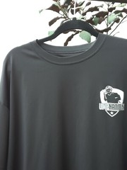 Mens T-Shirt XXL UMPNATION Black 100 % Polyester Fast Dry Lightweight