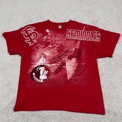 Y2K Delta Magnum Weight Florida State Seminoles Fear The Spear AOP Shirt XL
