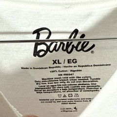 Barbie Phenominal Racing T-Shirt Men’s XL 1959 White 2023. NWOT