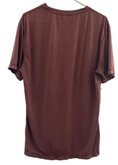 Men’s Large Vuori Tradewind Performance Pocket T-Shirt V109 Stretch Rust Salmon