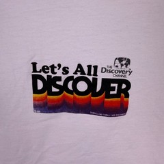 Vintage Discovery Channel Mens T Shirt XL White American Muscle Graphic Read!