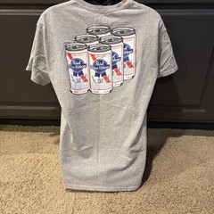 Pabst Blue Ribbon Graphic T-Shirt — Size Men’s Medium