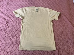 Billionaire Boys Club BBC Arch Logo Shirt Mens Medium Tan Beige Astronaut