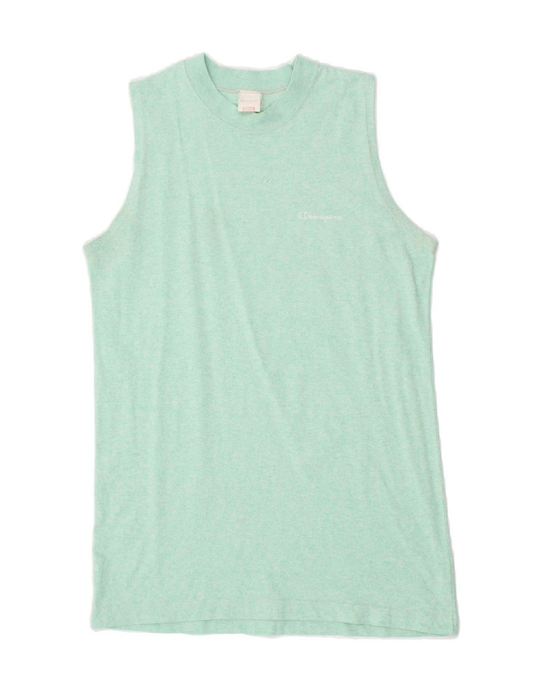 CHAMPION Mens Vest Top Medium Green Flecked CC24