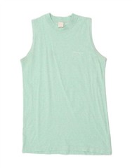 CHAMPION Mens Vest Top Medium Green Flecked CC24