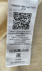 Fjallraven NWT Men’s Size XL Chalk White 1960 Logo Long Sleeve Shirt