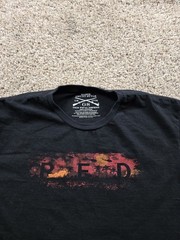 Grunt Style RED T Shirt Mens XL Black Graphic Short Sleeve Memorial