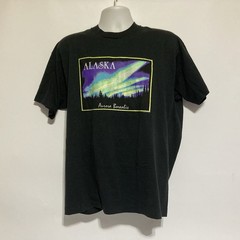 Vintage 1990 Alaska Northern Lights Aurora Borealis Men’s XL T-Shirt ’90s Tee