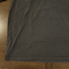 Brandy Melville John Galt Brooklyn Oversized Tee Large – Black & Red Sewn On