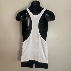 Tulio Mesh Stringer Tank Top XL Gently worn 100% polyamide pinpoint mesh