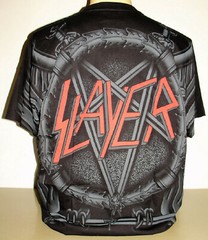 Slayer Thrash Metal Band Eagle All Over Print T-Shirt Size M L XL 2XL 3XL New!