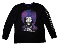 Karl Ferris Collection Jimi Hendrix Graphic Long Sleeve T-Shirt Men’s LARGE L
