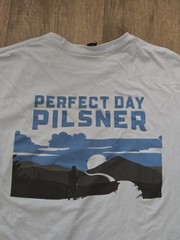 DISTRICT Northway Brewing Co Blue Size Med T Shirt Perfect Day Pilsner 100% Ctn