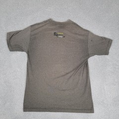 VINTAGE JNCO Shirt Mens Large Gray Flamehead Y2K Made In USA Short Sleeve Tee