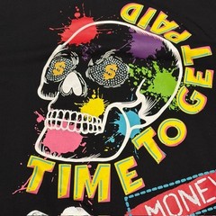 Switch Remarkable Shirt Mens L Limited Edition Graphic Make Money Skull Money