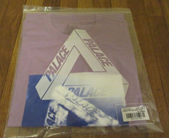 Palace Under The Weather Tee T-Shirt Size XL Light Purple Palace Skateboards New
