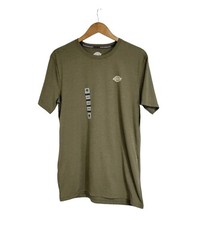 Dickies Temp-IQ Cooling Olive Green Short Sleeve Performance T-shirt Medium NWT
