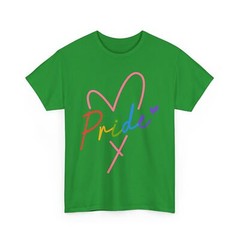 Pride heart T-Shirt | LGBTQ+ Community Tee | Celebrate Love & Diversity