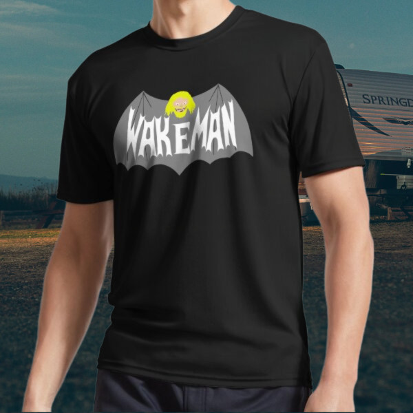 Na Na Na Na Wakeman! Active Logo T-Shirt Funny Size S to 5XL