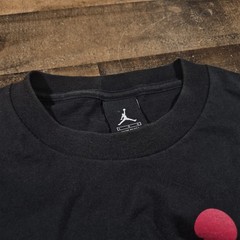 Vintage Nike Air Jordan Jumpman Shirt Mens Large Black Center Logo Y2K 2000s