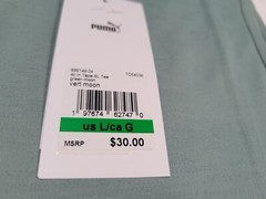 Puma Mens ESS Big Logo Sleeve Less Sports Tank Puma Forever Green Moon –