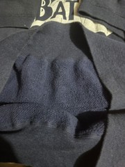 vintage 1966 DC Comics Medium Batman sweatshirt featuring a classic logo.