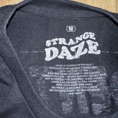 Alien Strange Daze Men’s Graphic Sci-fi T-Shirt Size Medium Black NWOT