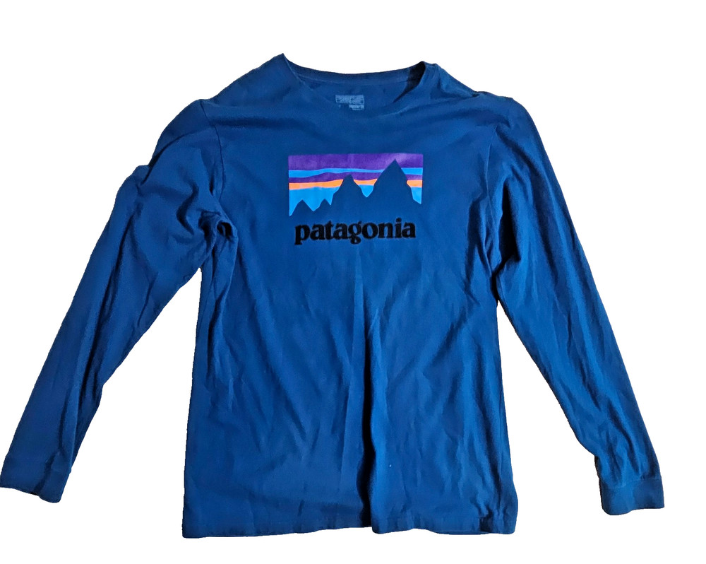 Tee Blue Patagonia Long Sleeve Shirt Men’s M By Patagonia