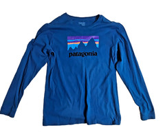 Tee Blue Patagonia Long Sleeve Shirt Men’s M By Patagonia