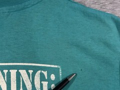 Arctic Cat Wildcat Shirt Large Teal Vintage Distressed Stain Single Stitch 90s