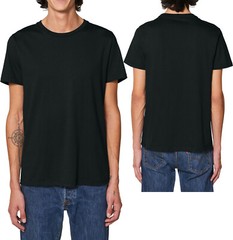 Mens 100% Soft Ringspun Organic Cotton Tee Rocker T-Shirt XXS-5XL NEW!
