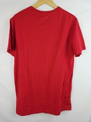 Elf Christmas Shirt Size Medium OMG Santa! Red Short Sleeve T-Shirt Holiday