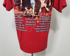 M.A.N.A Drama Y Luz 2012 Band Tour T-Shirt Red Men’s Size Medium