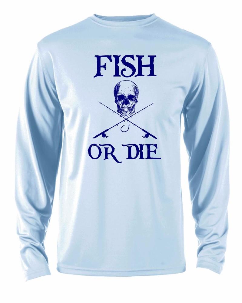 Long Sleeve Microfiber Fishing Boating UPF SPF Sun Protection Shirt