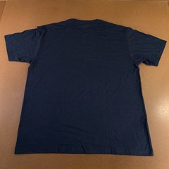 Sada Mens Size 4X Navy Blue Cotton Short Sleeve Crew Neck T-Shirt New