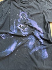 Batman DC Universe Graphic Print T-Shirt Men’s M Black Crew Neck Short Sleeve