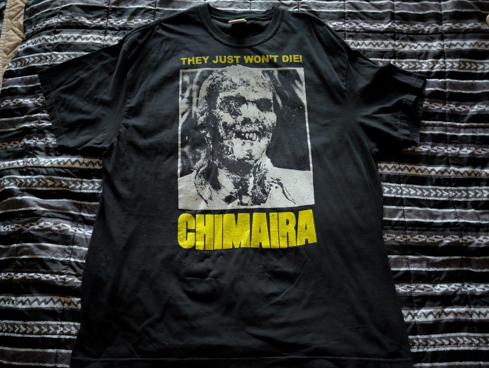 Chimaira Metal Band Zombie 1979 Zombi 2 XXL Black NEW Comfort Colors Heavyweight
