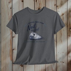 Neil the Seal Shirt Funny Coastal Animal Graphic Tee Gift for Seal Lovers