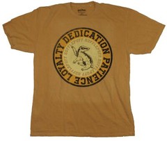 Harry Potter Adult New T-Shirt – Hufflepuff Crest Dedication Patience Loyalty