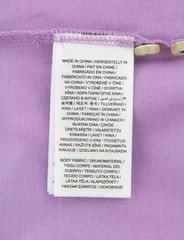 GANT Contrast Collar Pique SS Rugger Men T-Shirt M Lilac Polo Logo *