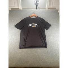 Under Armour Notre Dame Somos T-Shirt Mens Medium Grey Heather Loose Fit Athleti