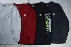 Carhartt Pocket Tee Bundle Lot of 12 Size L Large Workwear T Shirts USA Mix