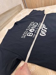 RARE James Bond Agent 007 Vintage Movie T Shirt Mens Size XL Black