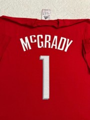 Vintage 2000s Y2K Houston Rockets Tracy McGrady Adidas T-Shirt, S M Barely Worn