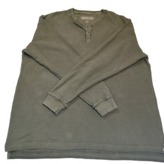 Bundle Lot of 2 Magellan Outdoors Mens XL Classic Fit Thermal Henley Shirt